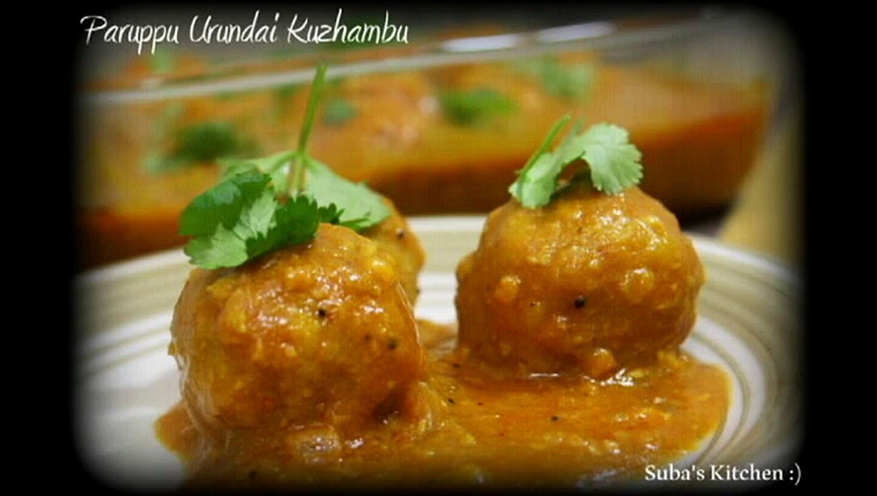 Chickpeas Ball Curry (English) HD