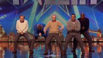 Old Men Grooving bust a move, and maybe their backs! - Britain's Got Talent 2015