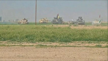 هجوم للقوات العراقية والحشد الشعبي على مواقع لتنظيم الدولة