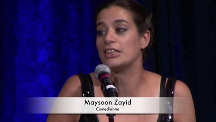 Maysoon Zayid performs at ATFP Fifth Annual Gala