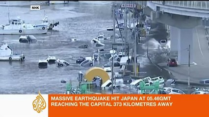 Devastating tsunami hits Japan