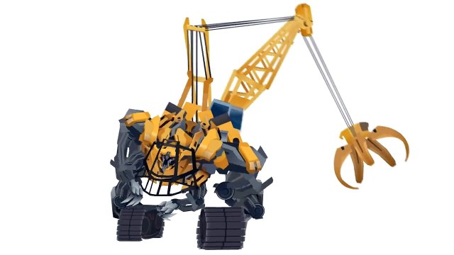 Constructicon HIGHTOWER Transform - Short Flash Transformers Series