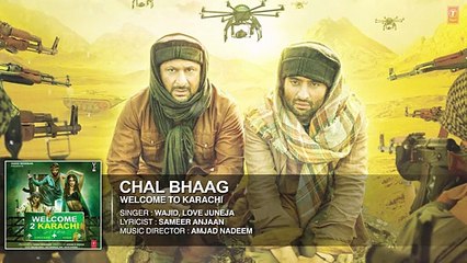 Chal Bhag Full AUDIO Song _ Welcome To Karachi _ T-series official HD video song