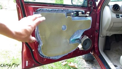 How to Remove a Door Panel in a Toyota RAV4  (2001 to 2005)