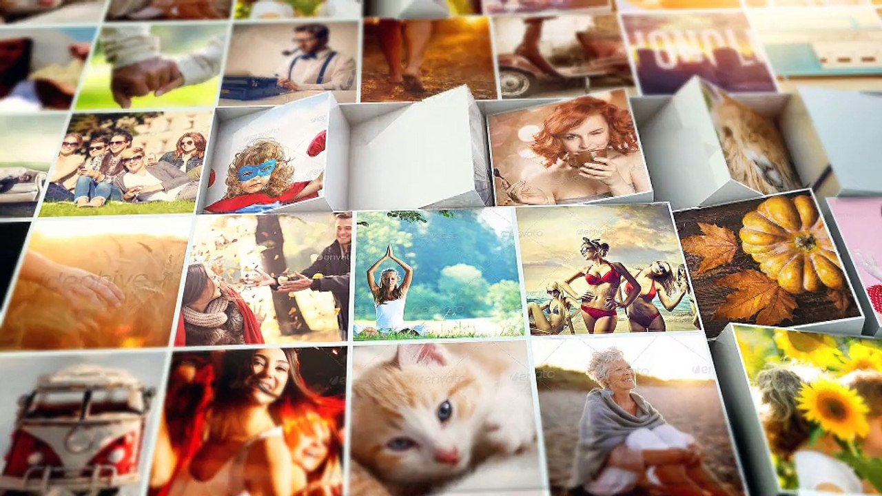 After Effects Project Files - Mosaic Block Reveal - VideoHive 9699451