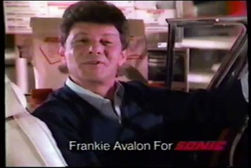 Frankie Avalon Sonic commercial - Brown Bag special, 1988