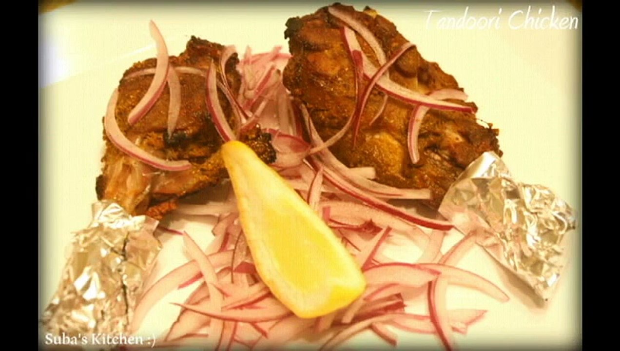Homemade Tandoori Chicken (English)