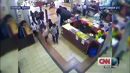 EXCLUSIVE : Footage Shows Nairobi Mall CCTV Terror Attack, Shooting