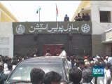 Zulfiqar Mirza storms police station in Badin