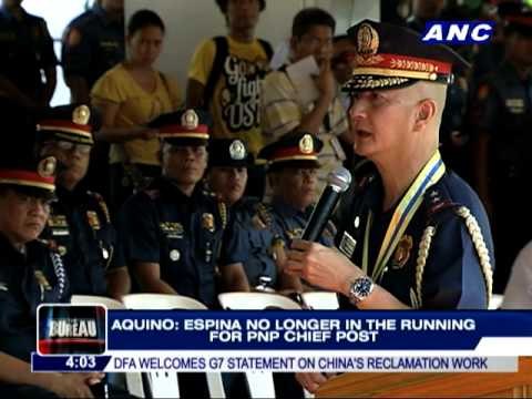 Espina submits resignation to PNoy