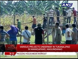 Mamasapano villagers to get new irrigation system