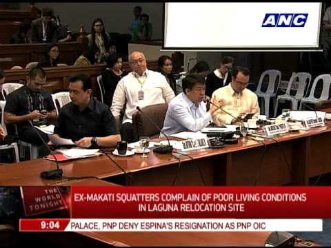 Ex-Makati squatters complain of poor living conditions