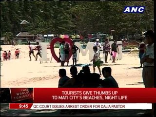 Why tourists love Mati City's beaches, night life