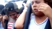 Chick Throws up on family on Roller Coaster!!!!