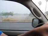 Driving in an Arizona Monsoon Flash Flood