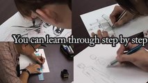 Manga drawing lesson by professional artists (promotion video) マンガの描き方講座 PV動画