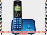 Vtech DECT 6.0 Cordless Phone System (CS6519-15) with 1 Handset - Blue