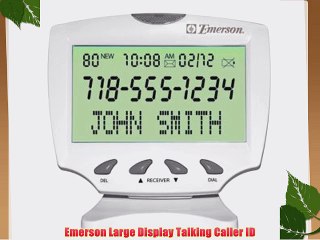 Emerson Large Display Talking Caller ID