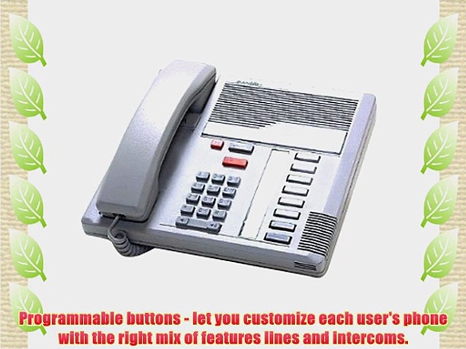 Nortel Meridian M7208 Telephone Gray