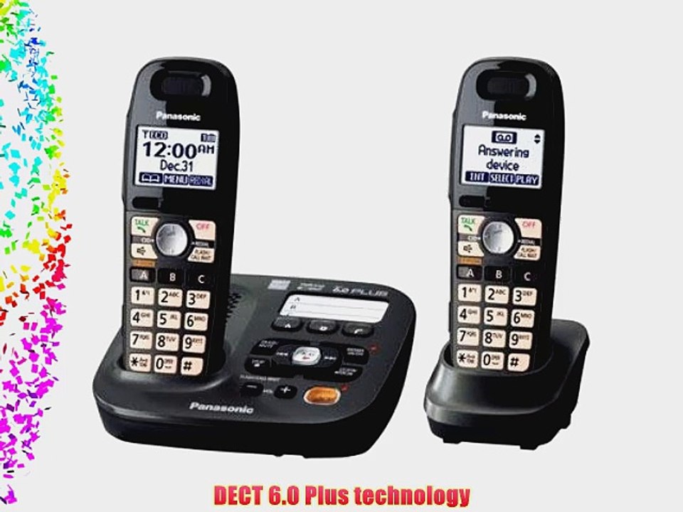 Dect 6.0 Plus Cordless Amplified Phone (2-Handset System) - PANASONIC