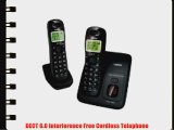 Uniden D1384-2BK Dect_6.0 2-Handset Landline Telephone