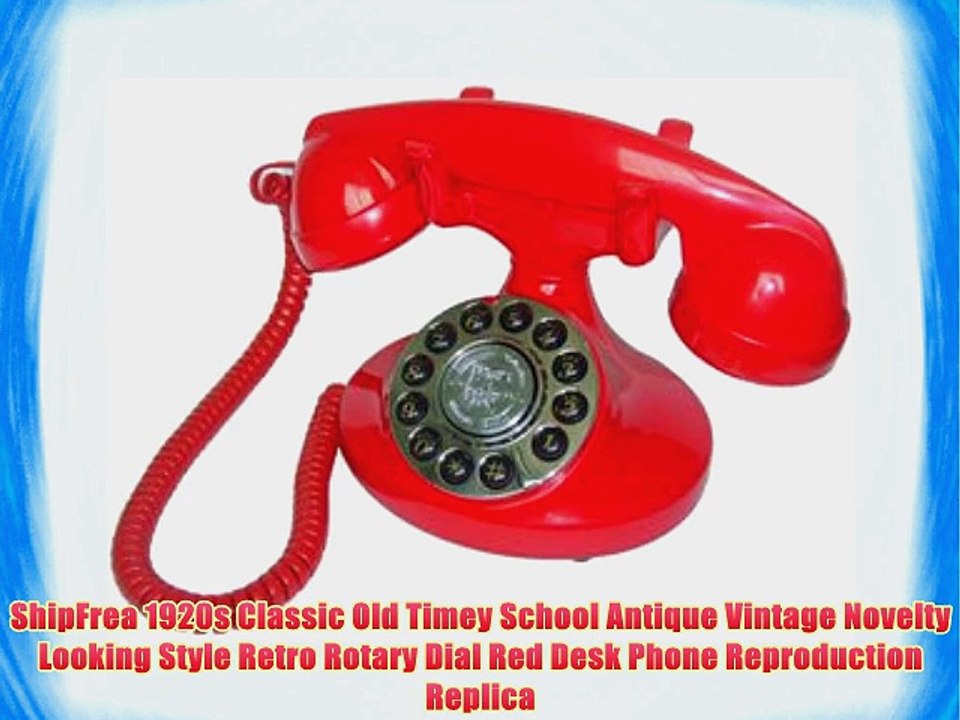 ShipFrea 1920s Classic Old Timey School Antique Vintage Novelty Looking Style Retro Rotary