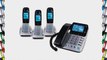 GE 6.0 Technology 1.9GHz Corded Cordless Phone Combo 4 handsets