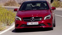 2014 Mercedes-Benz CLA 220 CDI driving footage