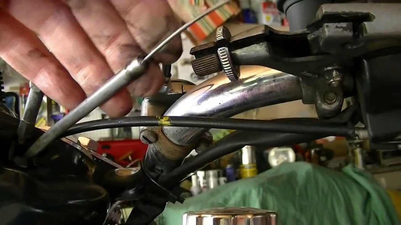 Royal Enfield Motorcycle Clutch Cable Adjustment and Replacement