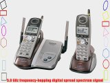 Panasonic KX-TG5422M 5.8 GHz DSS Cordless Phone with Dual Handsets