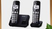 Panasonic KX-TGE212B dect_6.0 2-Handset Landline Telephone