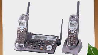 Panasonic KX-TG5110M 5.8 GHz DSS Expandable Cordless Phone with Answering System and Dual Handsets