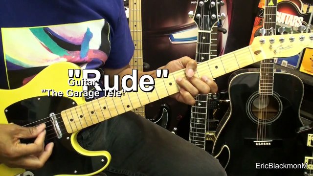 Magic! RUDE Guitar Strumming Cover Reggae Electric EricBlackmonMusicHD