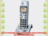 Panasonic Dect 6.0 Series KX-TGA101S Cordless Phone Accessory Handset with Charger