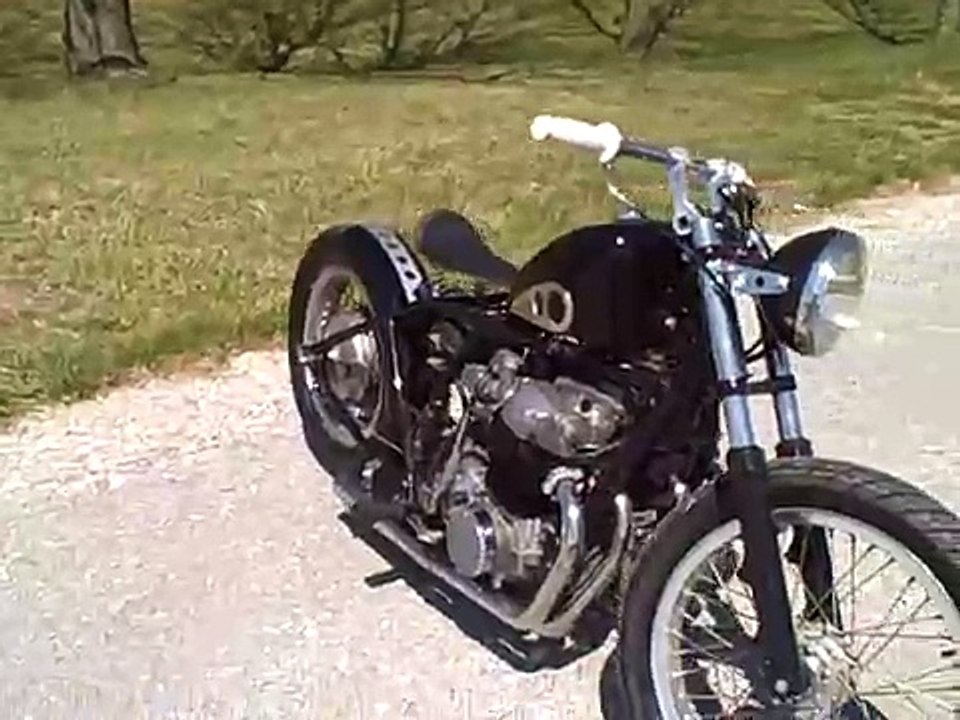 "THE FATHER" CB750 Honda Bobber from KingCustomCycles.com