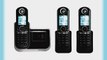 Motorola DECT 6.0 Enhanced Cordless Phone with 3 Handsets and Digital Answering System L803