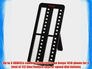 Avaya 32-Button Expansion Module (DBM32)
