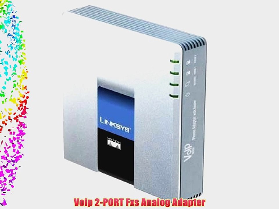 Voip 2-PORT Fxs Analog Adapter