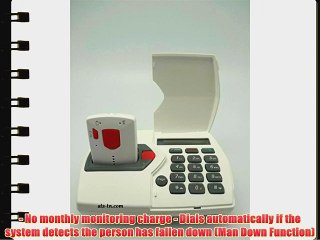 Medical Alert System Fall Detection and 2 Way Voice Talk Through Pendant
