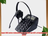 Okeler Call Center Office QD Connector Swivel Pad Headset Headphone LCD Display Multi-function