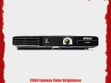 Epson PowerLite 1761W WXGA Wireless 2600 Lumens Color Brightness 2600 Lumens White Brightness