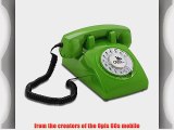 OPIS 60s CABLE: designer retro phone / rotary dial telephone / retro style phone / vintage