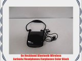 Go Neckband Bluetooth Wireless Earbuds/Headphones/Earphones Color Black