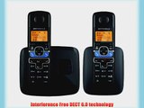 Motorola DECT 6.0 Cordless Phone with 2 Handsets Digital Answering System and Mobile Bluetooth