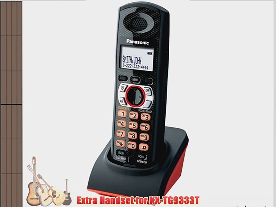 Panasonic KX-TGA935B Extra Handset for KX-TG9333T Black