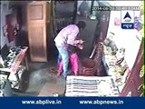 SHOCKING: CCTV footage shows man robbing house keeping woman hostage