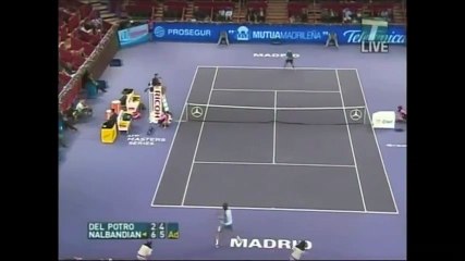David Nalbandian demolishing every best one - Madrid Open 2007 - ateeksheikh