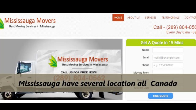 Mississauga Movers: Local Moving Services - Get A Free Moving Quote