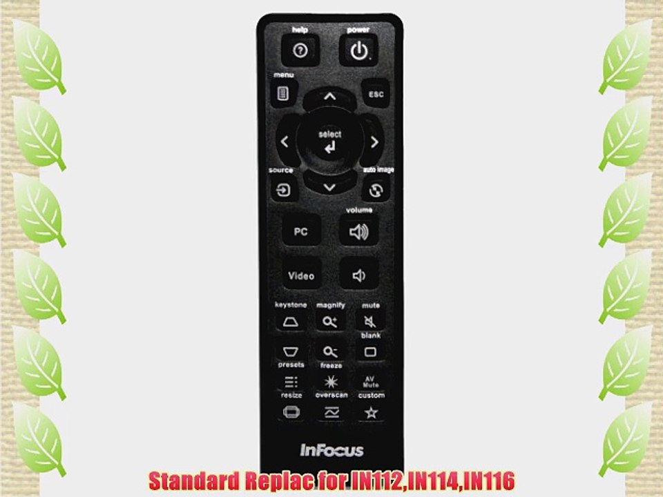 Standard Replac for IN112IN114IN116