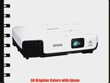 Epson VS330 XGA 2700 Lumens Color Brightness (color light output) 2700 Lumens White Brightness